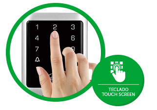 Teclado touch screen