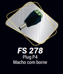 Plug P4 Macho