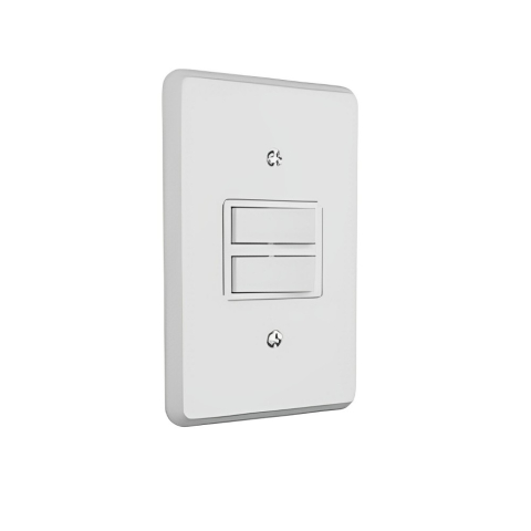 interruptores simples juntos 4x2 lig-lev branco - lorenzetti
