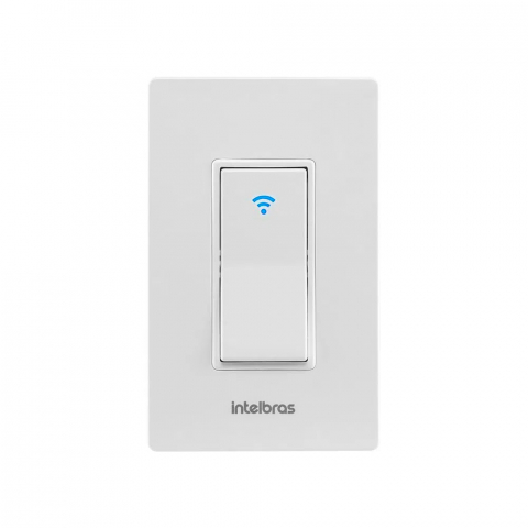 interruptor smart wi-fi para iluminao ews 101 i intelbras
