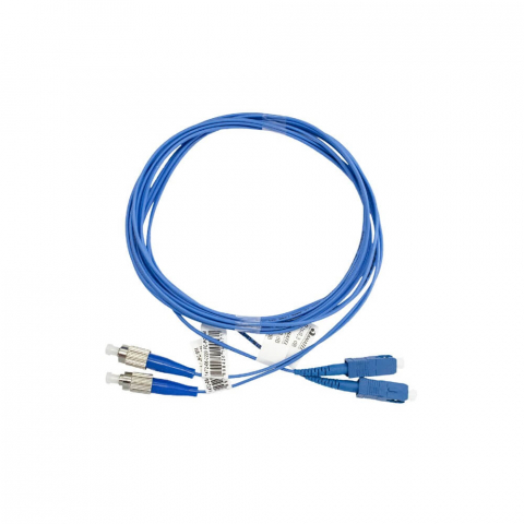 cds cordao optico duplex sm g652-d 2,5m lc-upc sc-apc 2mm azul - fibracem