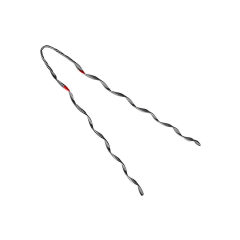 abracadeira anc alm 12.8 a 14.30mm vermelha loop longo - preformaster