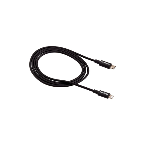 CABO USB-C LIGHTNING (MFI APPLE) 1.2M PVC PRETO EUCL 12PP - INTELBRAS