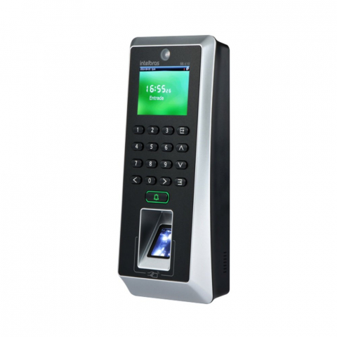 controlador de acesso biometria senha e proximidade 125khz ss 610 - intelbras