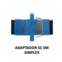 acoplador optico sc simplex sm azul (ri)