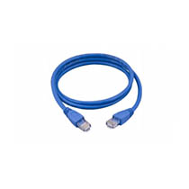 patch cord cat5e utp com boot 2.4m slim azul amp - commscope