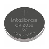 bateria boto de ltio 3v cr 2032 - intelbras
