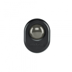 sensor de presenca articulavel para iluminacao espi 360 a preto - intelbras