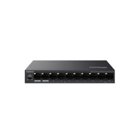 Switch no gerenciavel S1010F-P Intelbras com 10 portas Fast Ethernet