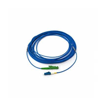 cordao optico simplex conectorizado sm g652d f2x 1,5 lc upc 0.9mm 2.5m azul - fibracem