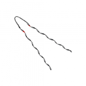 abracadeira anc alm 12.8 a 14.30mm vermelha loop longo - preformaster