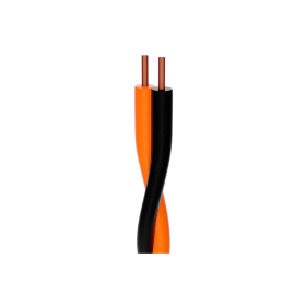 cabo jumper fdg 50-2 preto e laranja 500m - gpcabos